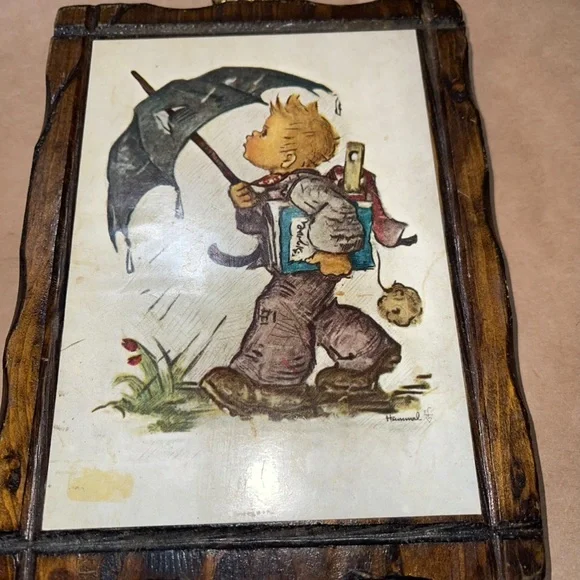 Vintage Hummel wall art 4 pc set - Picture 6 of 10